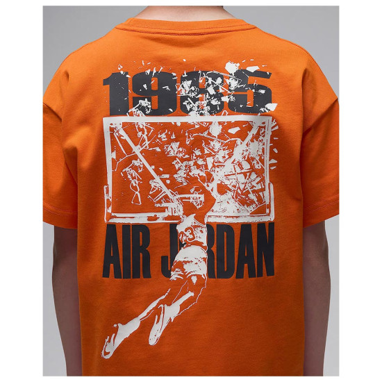 Jordan Παιδική κοντομάνικη μπλούζα '85 Shattered Backboard Graphic Tee Jordan Παιδική κοντομάνικη μπλούζα '85 Shattered Backboard Graphic Tee
